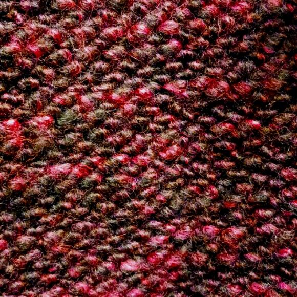 Alice + Olivia ALPACA WOOL Long Cardigan Sz S Red Merlot Maxi Sleeveless $440 - Picture 6 of 17